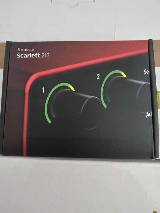 2x  Boxe active / Monitoare studio Adam T8V, interfata audio / statie Focusrite Scarlett 2i2 4th Generation si 2x stand / suport Gravity SP 3202