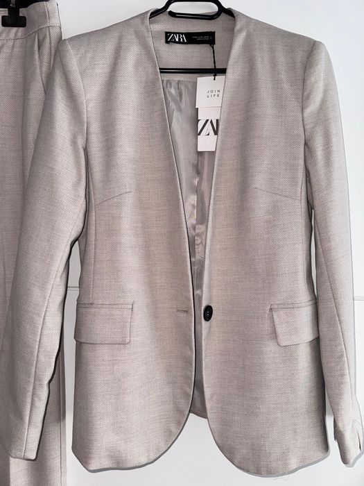 Costum cu pantoni office Zara S