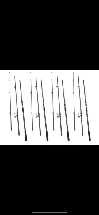 Vând Set 4 Lansete Crap Wind Blade Fino Carp 3.30m