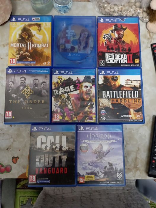 Продам диски плейстешн4