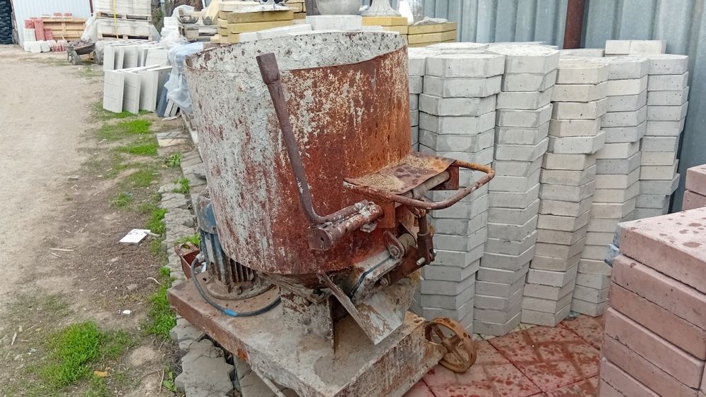 Бетономешалка производства СССР