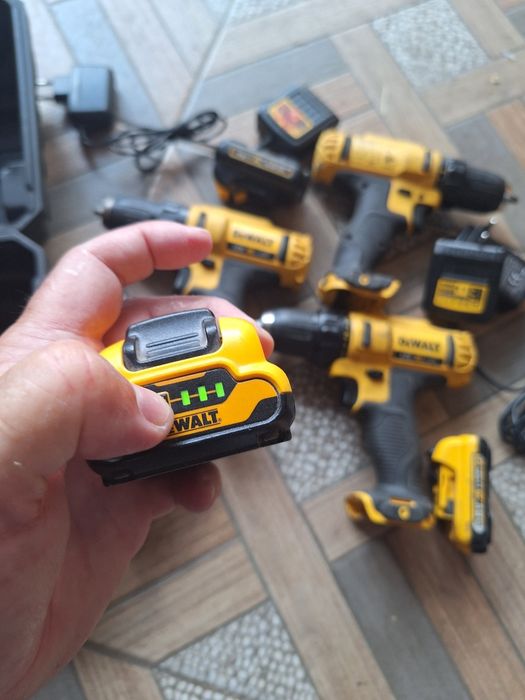 Trei Filetante Dewalt 12 v