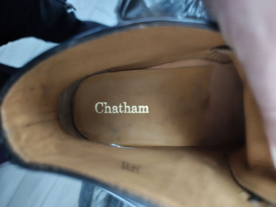 Ghete piele lacuita Chatam