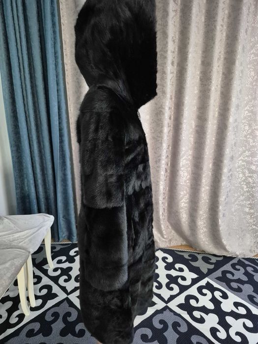 Норковая шуба.Размер S.