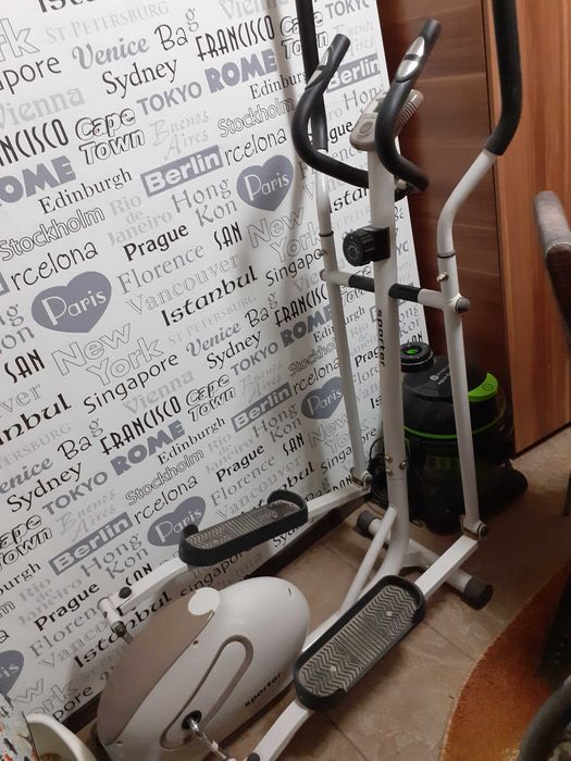 bicicleta eliptica Sporter +  2 fotolii fixe