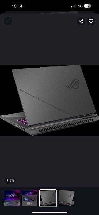 Asus Rog strix G16 I9 14900