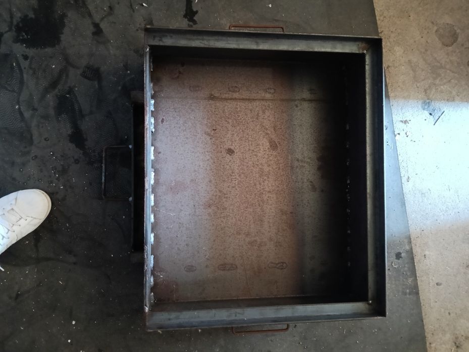 Grătar tabla de  4  grătarul inox