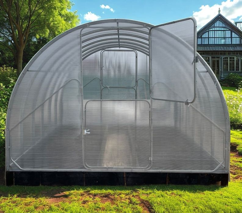 Оранжерия с поликарбонат 3х4, 3х6, 3х8, 3х10