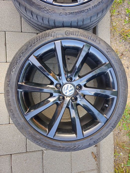 Set de 5 jante Samarkand 18" cu Cauciucuri Continental Sport Contact