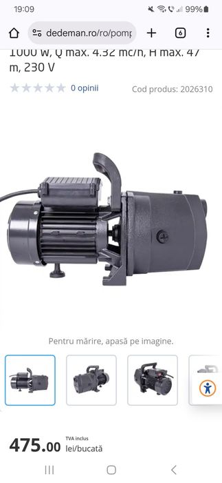 Vând pompa apa waserkonig