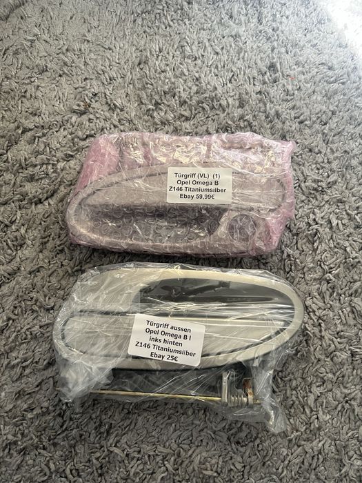 Продам оригинальные ручки от опель омега б