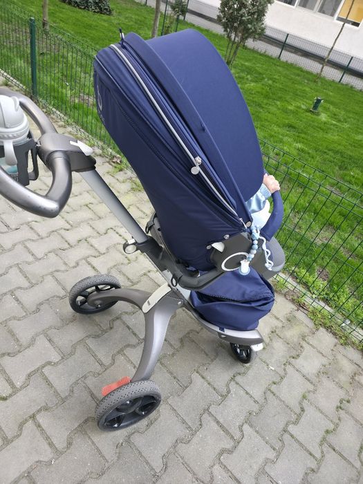 Carucior Stokke, culoare albastru