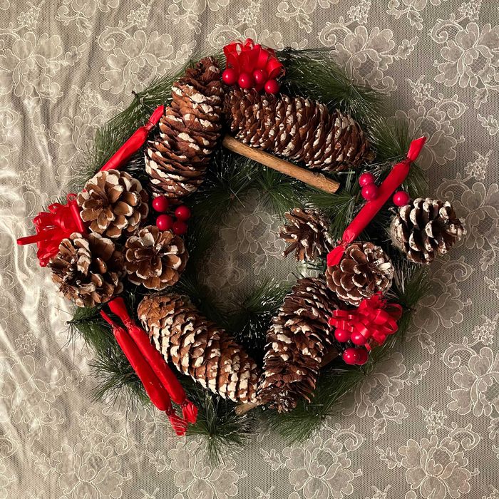Венок новогодний, 35 см