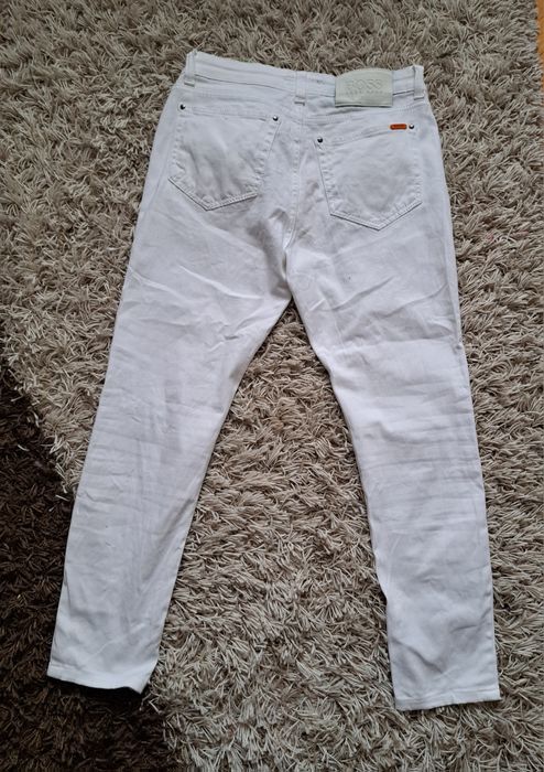 Blugi Albi  Hugo Boss