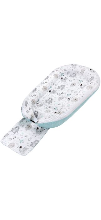 Бебешко гнездо Bellochi Baby Nest Cocoon Animaland, Многоцветен, XL, 90x60 см