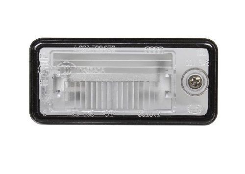 Lampa numar Audi A3 (8p) /, A4 (B6), A4 (B7), A5 (B8), A6 (C6) /, A8 (D3), A8 (D4/4f), Q7 (4l) /; spate, dreapta, bec C5W