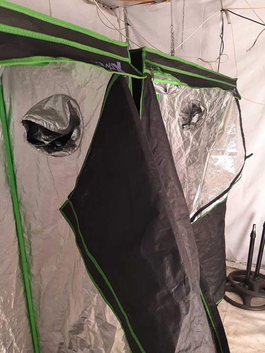 MARS HYDRO 240x120x200cm и TOMAX 60x120x180cm growbox grow tent