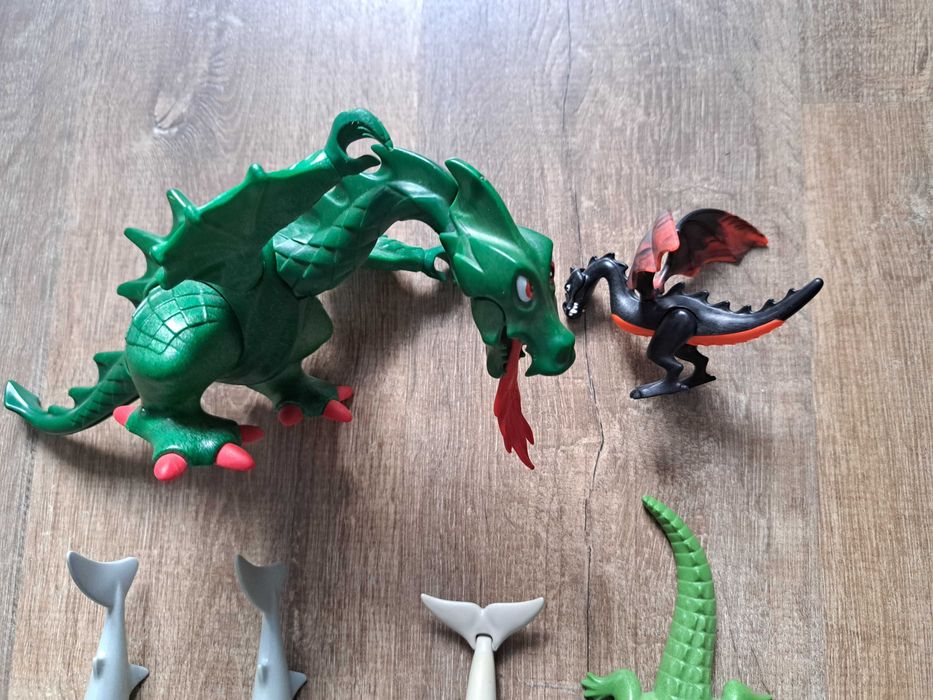 Playmobil - animale acvatice, dragoni si pasari (12 bucati)