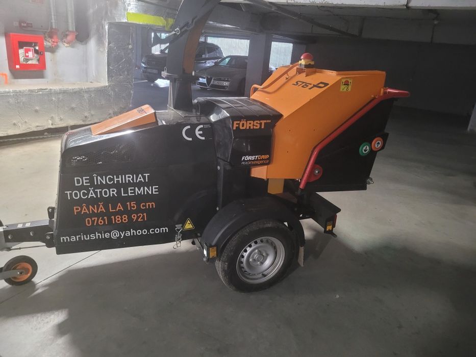 Inchiriez sau vand tocator de crengi până la diametrul de 15 cm Forst6