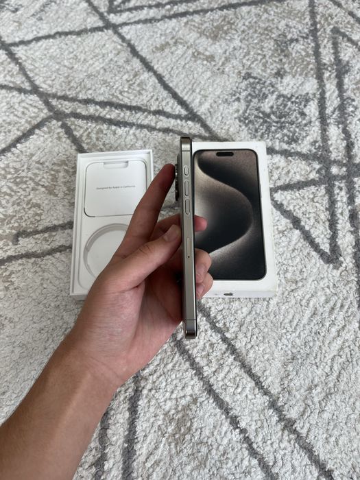 iPhone 15 Pro Max 256ГБ АКБ 87%