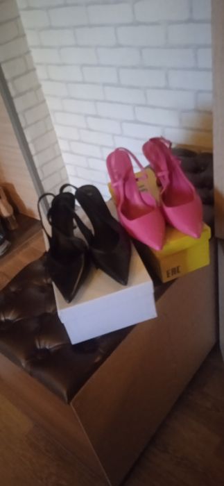 Мюли лодочки и розовые босоножки