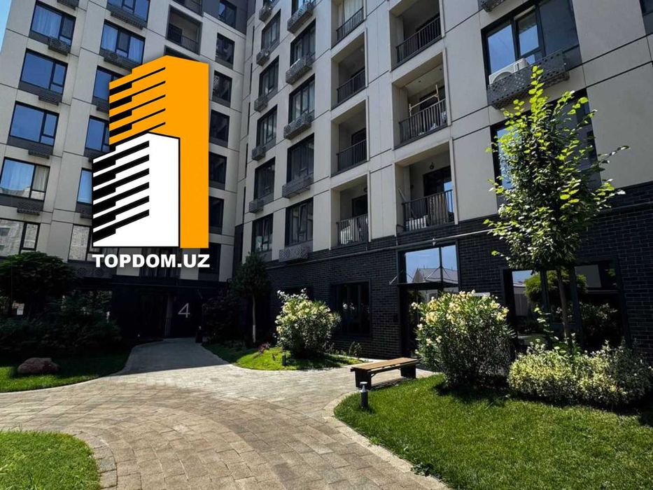 2-комнатная квартира 64 м² в ЖК NRG Qorasuv, с балконом