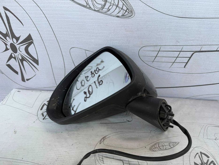 Oglindă Retrovizoare Stânga Electrică 3 Pini Opel Corsa E 13187617 / [2014-2019] / (5D3)