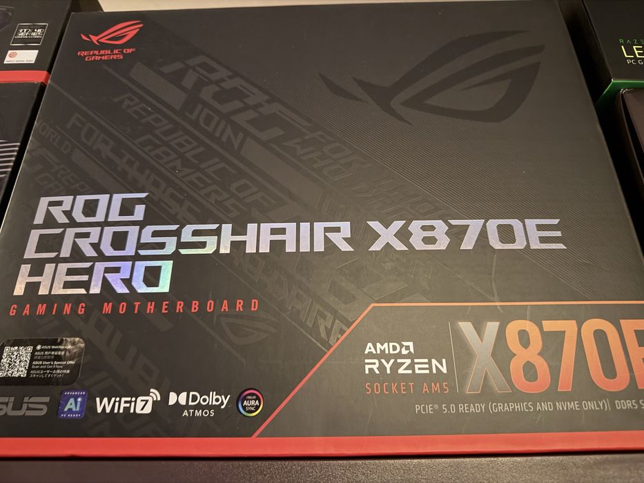 Asus rog crosshair x870e hero 3г гаранция