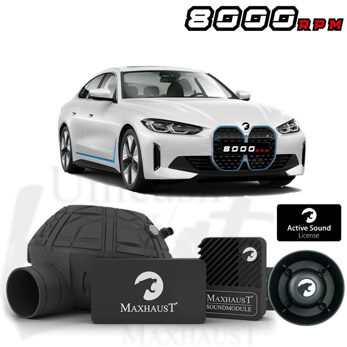 BMW i3 i4 i5 i7 iX спортен M Performance V8 звук Active Sound Maxhaust