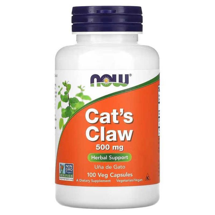 NOW Foods экстракт кошачьего когтя NOW Cat's Claw Extract Cats Claw