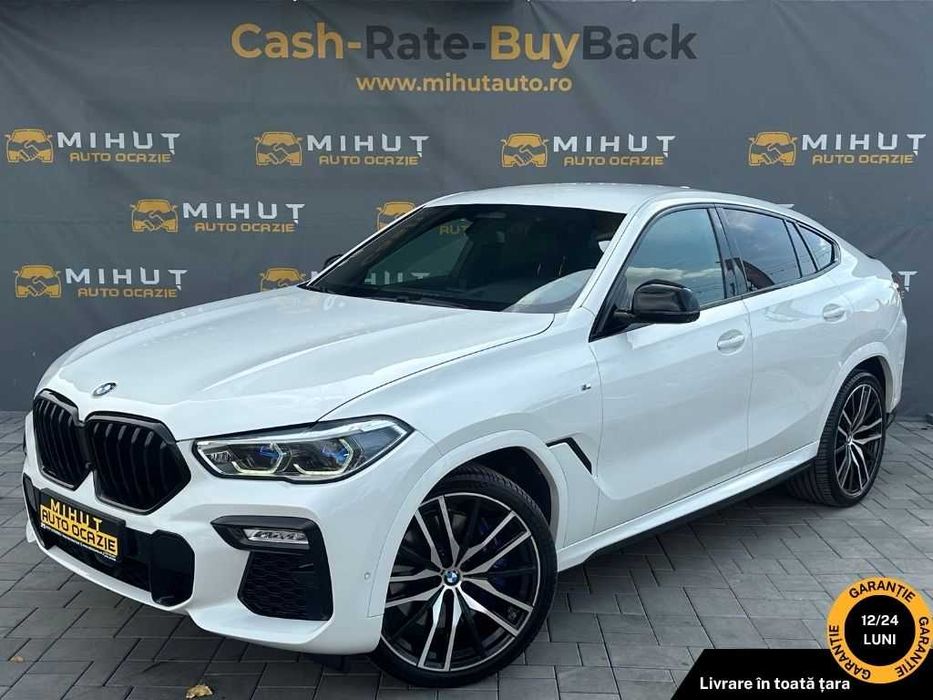 BMW X6 XDrive M-Paket 3.0 Diesel (266 CP) 2020 Euro 6 | Rate fixe | Garantie