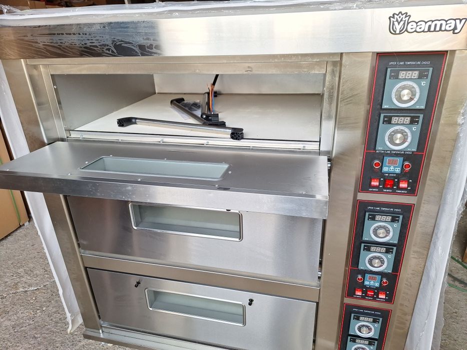 Фурна професионална за Пици, Закуски и Готвене 1ниво ,2нива,3нива