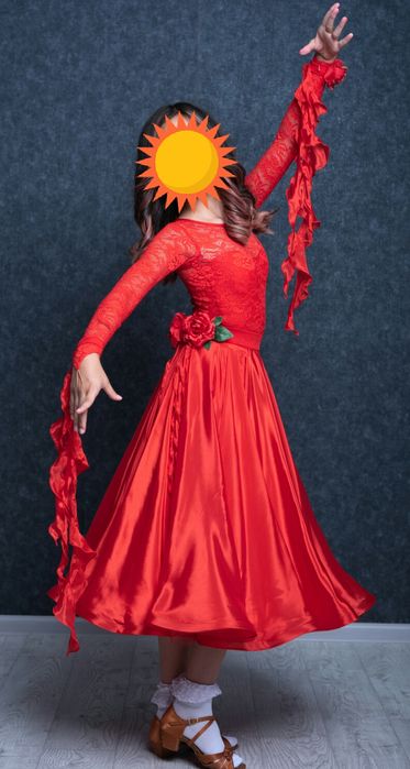 Платье спортивно-бальное