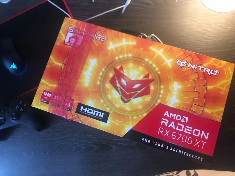 Видеокарта AMD RX 6700 XT Sapphire Nitro +