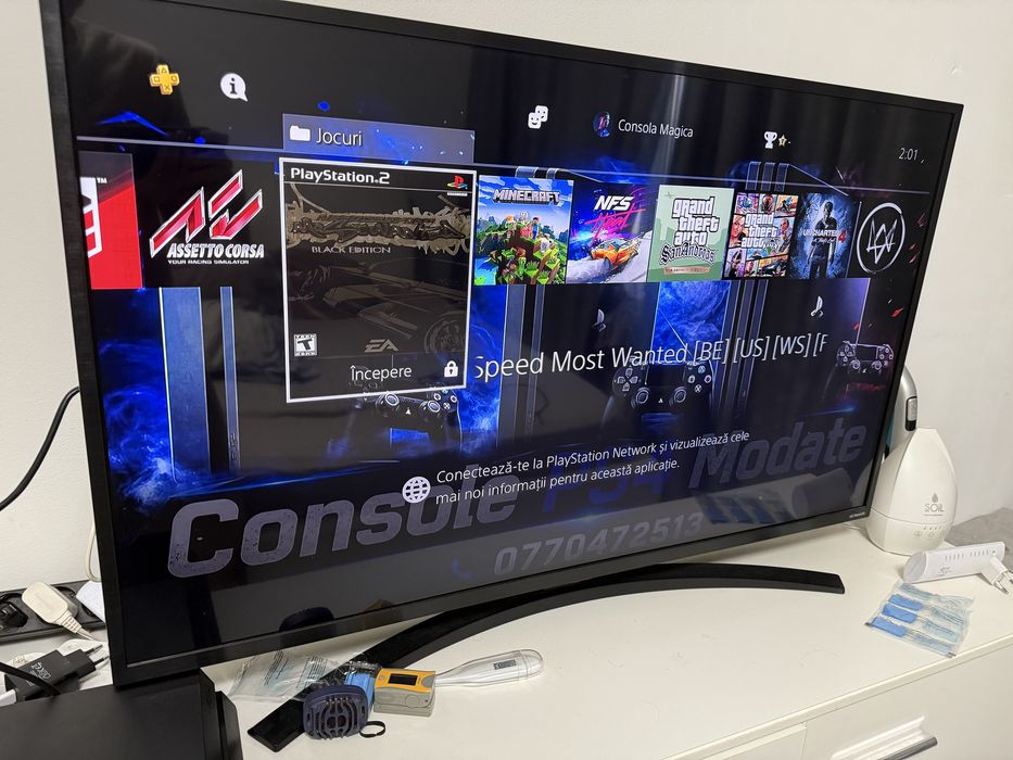 PS4 Modat cu 20 de jocuri incluse !