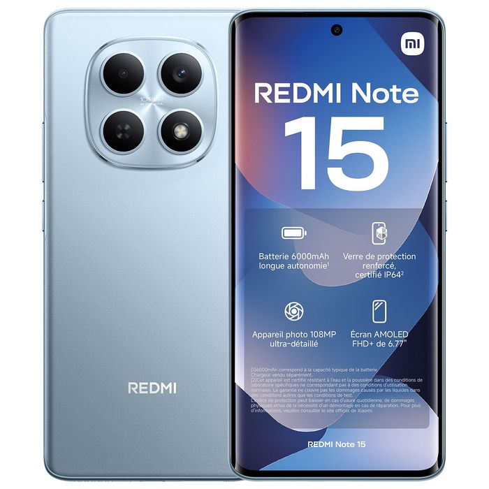 Redmi Note 15 8/256Gb 6/128Gb