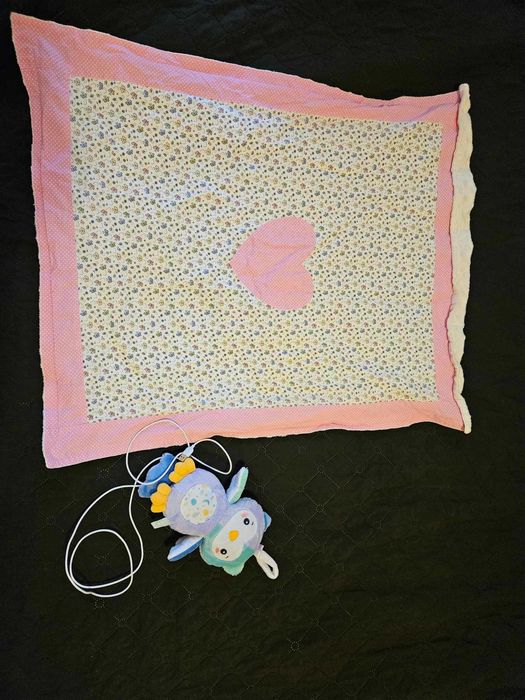 бебешко одеало + пепеещ бухал