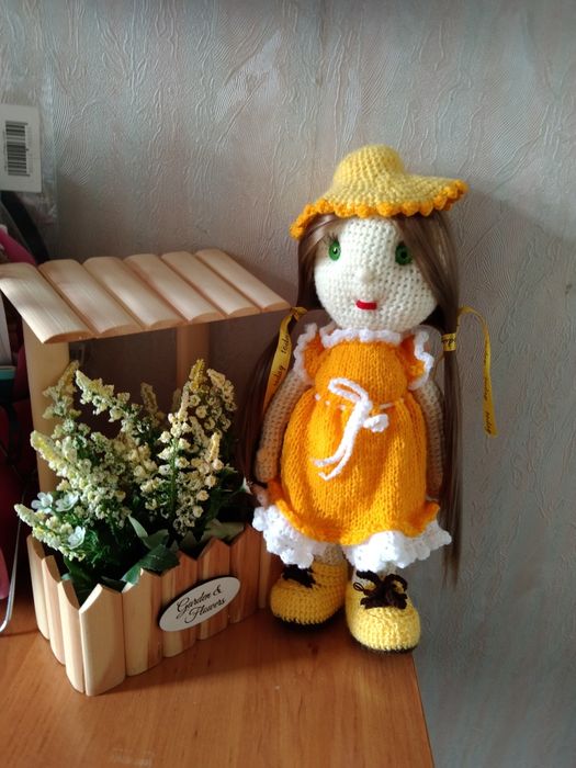 Интерьерная кукла Одуванчик