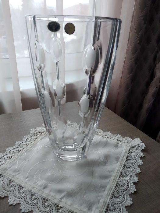 Кристална ваза от чешки кристал Bohemia