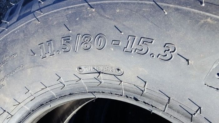 11.5/80-15.3 Cauciucuri MRL pentru remorci sunt noi cu 14 pliuri bune