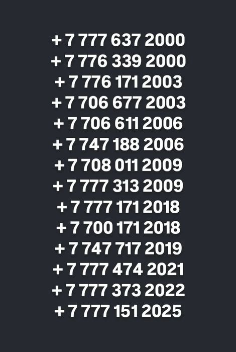Номера Билайн Актив Теле 2 Алтел продаю