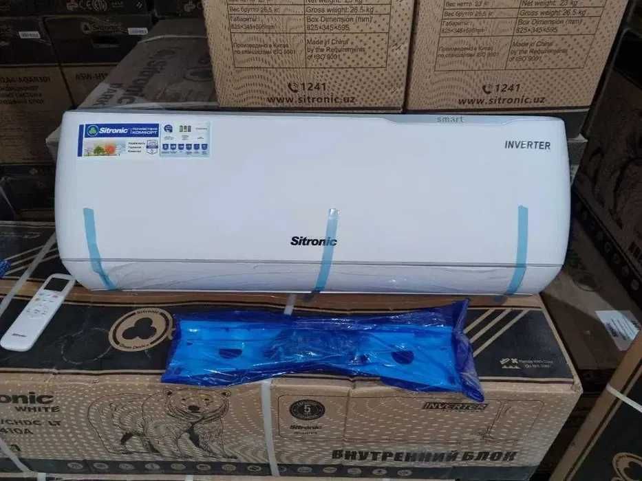 Кондиционер Sitronic 24 +TEN Full DC Invertor R32 Freon установка есть