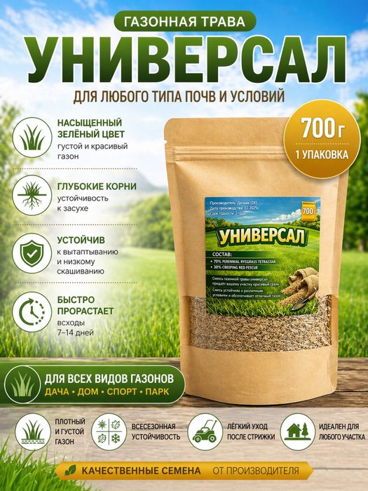Семена газона «Универсал»