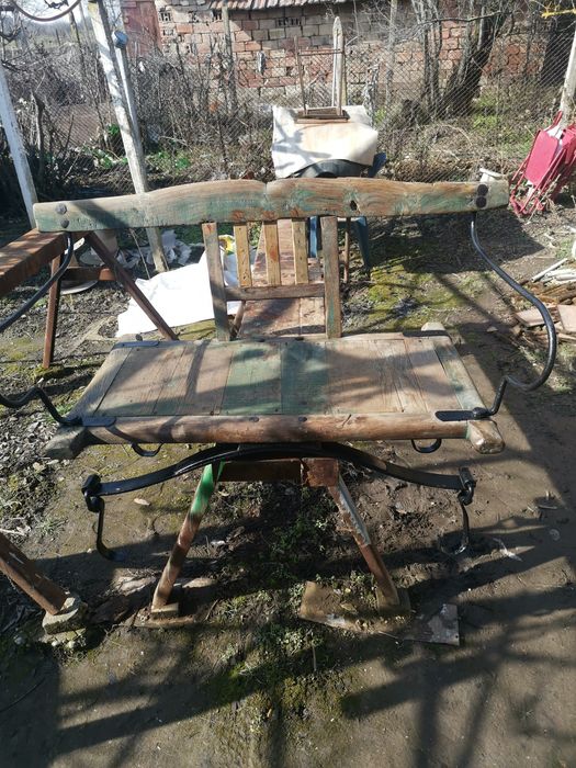 Седалка антика от каруца