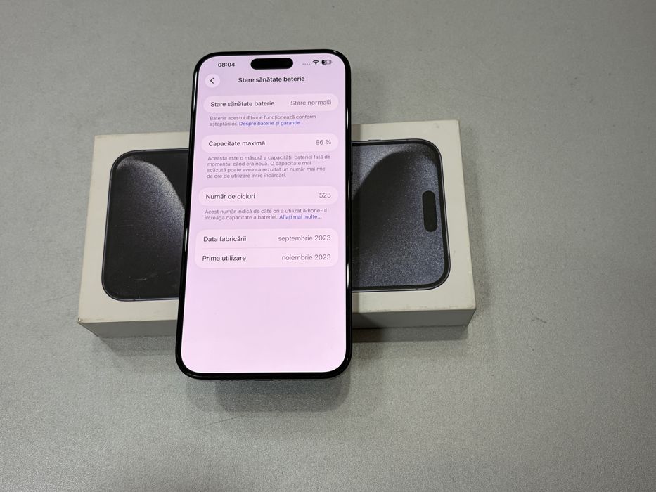 Iphone 15 Pro Max, 512 GB, Blue Titanium