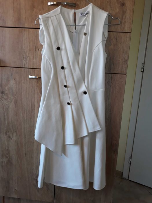 Рокля Lucy fashion бяла, S