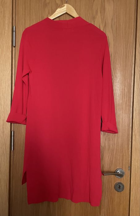 Червена жилетка S-M