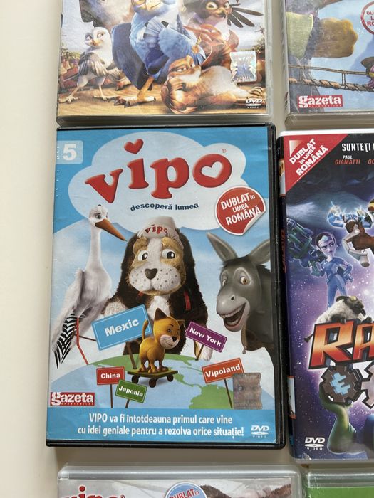 DVD  desene copii
