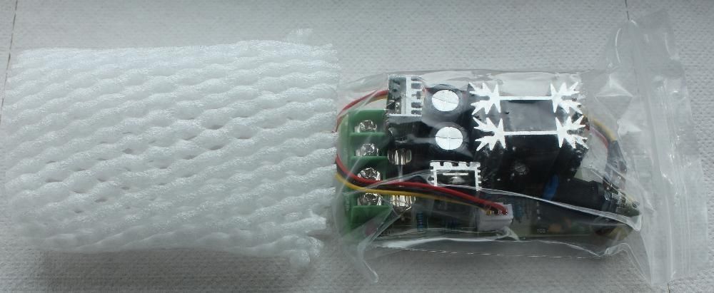 Regulator de turatie motor cc PWM 20A 10-60V - control regulat