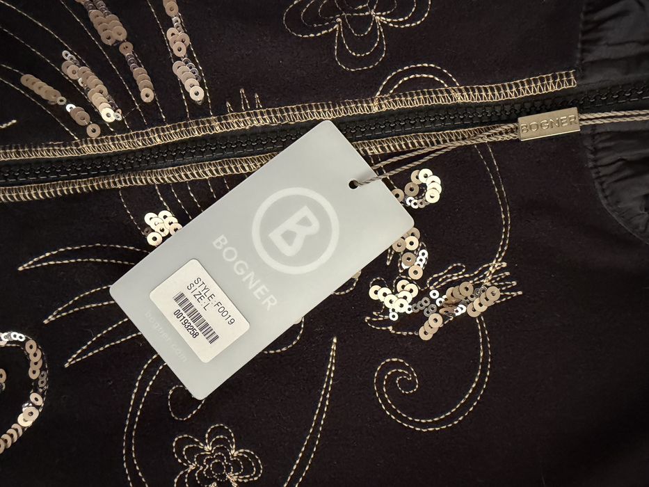 Черно горнище на Bogner